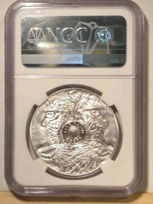 !!!!!!!! SUMMER SALE !!!!!!!!!! 2019 FIVE RAND - BIG 5 LEOPARD -  Graded PF 70 ULTRA CAMEO